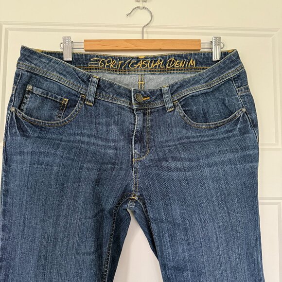 Esprit Denim - Wide Leg Dark Wash Jeans - Size W33/L32 - Picture 1 of 16